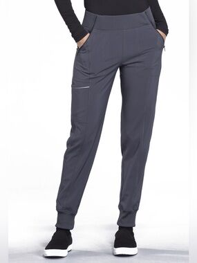 Cherokee Infiniti Mid-rise Grey Hiking/Scrub Joggers